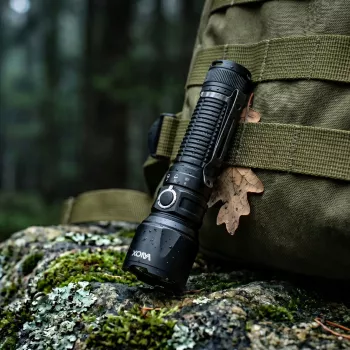 VAYOX taktična svetilka 2000lm bela + rdeča luč + zelen laser VA0457