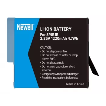 Newell nadomestna baterija SPJB1B za GoPro Hero 8 Black, 1220mAh, 3,85V, Li-Ion