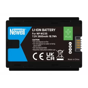 Newell Plus baterija NP-W235 nadomestna za Fujifilm