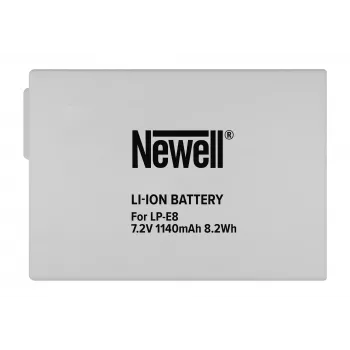 Newell nadomestna baterija za Canon LP-E8 (1120mAh, 7,4V, Li-Ion)