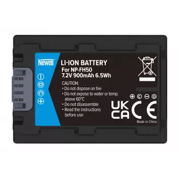 Newell nadomestna baterija za Sony NP-FH50 (1000mAh, 7,2V, Li-Ion)