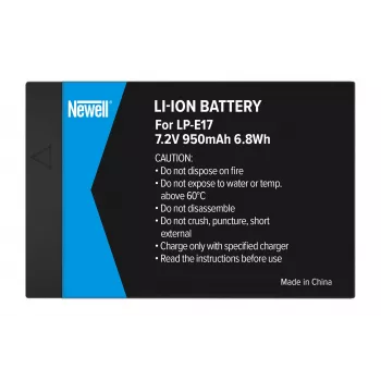Newell nadomestna baterija za Canon LP-E17, 1040mAh, 7,2V Li-ion