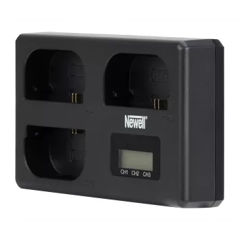 Newell TT-USB-C trikanalni polnilnik za baterije Canon LP-E6