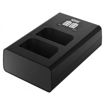 Newell DL-USB-C dvokanalni polnilnik za baterije Olympus BLX-1