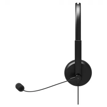 MOZOS MTX1091ECO žične naglavne slušalke z mikrofonom USB-A