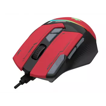 Tracer GameZone Spectra RGB žična igralna miška, 7200 DPI, rdeča (TRAMYS47839)