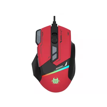 Tracer GameZone Spectra RGB žična igralna miška, 7200 DPI, rdeča (TRAMYS47839)