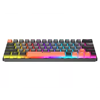 Tracer GameZone Raptor 63 žična mehanska igralna tipkovnica, 60% format, Outemu Blue stikala, RGB osvetlitev ozadja, grafitna