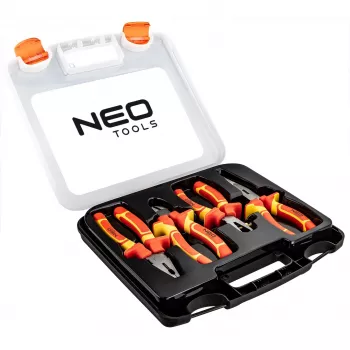 NEO TOOLS komplet izoliranih klešč 1000V, 4-delni