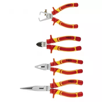 NEO TOOLS komplet izoliranih klešč 1000V, 4-delni