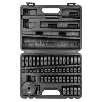 NEO TOOLS komplet za montažo ležajev, tesnil in gumijastih pritrdil - set 51 kosov