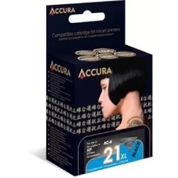 ACCURA kartuša s črnilom HP št. 21 XL (C9351CE) kompatibilna črna visok izkoristek