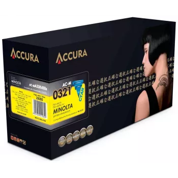 ACCURA kompatibilna kartuša s tonerjem cian (nadomestilo TN-321C) za Konica Minolta bizhub C224/C284/C364/C224e/C284e/C364e
