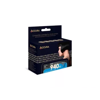 Accura črnilo HP št. 940XL (C4906AE) kompatibilna črna kartuša s črnilom