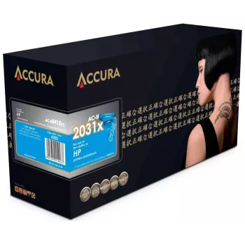 Accura kompatibilna kartuša s tonerjem HP št. 415X (W2031X) - cian, visok izkoristek, 5000 strani