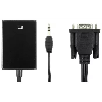 Accura pretvornik VGA + minijack v HDMI 0,2m za video in avdio