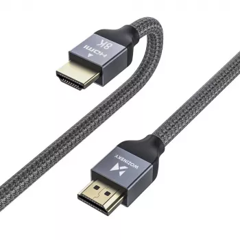 Wozinsky kabel HDMI 2.1 8K 60Hz 48Gbps / 4K 120Hz / 2K 144Hz 5m srebrn (WHDMI-50)