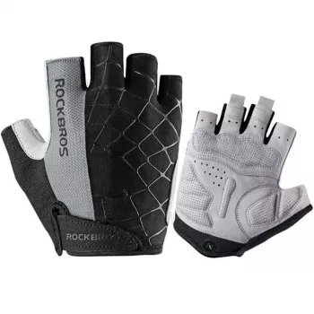 ROCKBROS kolesarske rokavice S109GR, velikost M, sive