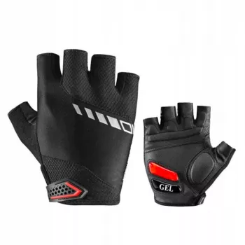 Rockbros S143-BK XL kolesarske rokavice z gel blazinicami, črne