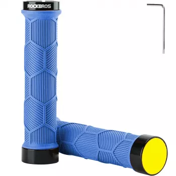 ROCKBROS kolesarski ročaji 40720007003 z odsevnimi trakovi - modri