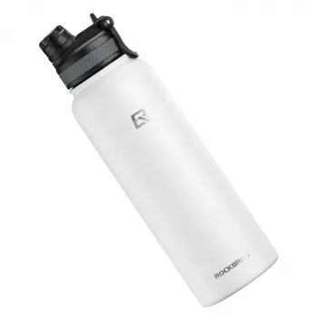 ROCKBROS toplotno izolirana steklenica za vodo 550 ml bela