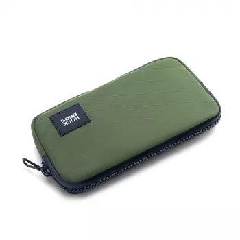 ROCKBROS kolesarska okvirna torba 0,15L, temno zelena, torba na zgornji cevi za telefon, ključe, denarnico