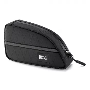 ROCKBROS kolesarska torba za okvir 0,8L črna