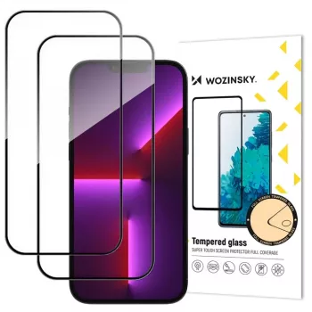 Wozinsky kaljeno steklo s polnim lepljenjem, 2 paketa za iPhone 17 Pro Max