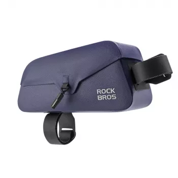 ROCKBROS kolesarska okvirna torba 0,9 L, vodoodporna, z magnetno zaponko, modra