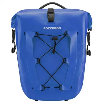 ROCKBROS kolesarska torba 30140022004, vodoodporna, 25-32L, modra
