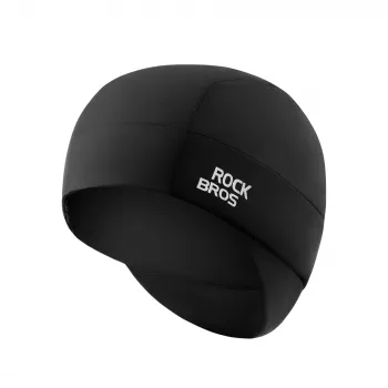 ROCKBROS M015 zimska dvostranska kolesarska kapa, črna, 54-61 cm