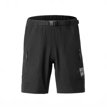 ROCKBROS YDDK015 kolesarske kratke hlače s pasom, velikost XXXL - črne
