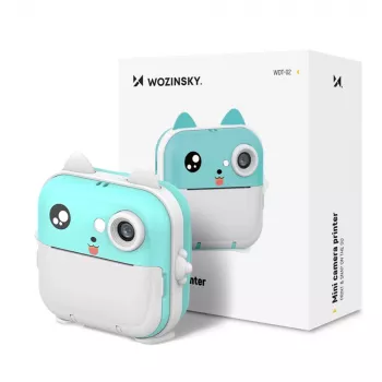 Wozinsky WDT-02 digitalni fotoaparat za takojšnje fotografije za otroke - moder