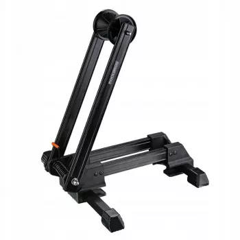 ROCKBROS T30 zložljivo kolesarsko stojalo za sprednje ali zadnje kolo, združljivo s 24-27,5 inch in 700C kolesi - črno