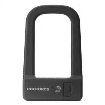 Rockbros RBNS1 SMART NFC U-ključavnica - črna