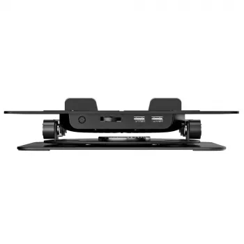 Wozinsky WDCX-X16-AS CoolBase RGB hladilno stojalo za prenosnik in tablico z vrtenjem 360° – črno