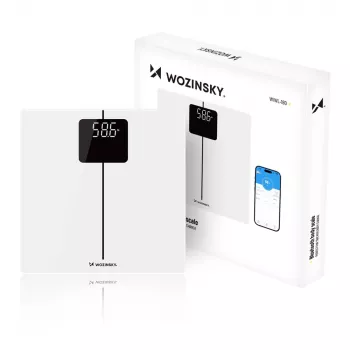 Wozinsky WIWL-180 pametna tehtnica Bluetooth, bela