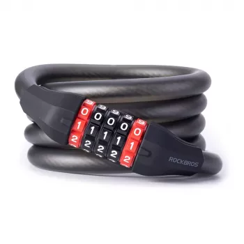 Rockbros RKS507 5-mestna številčna ključavnica za kolesa
