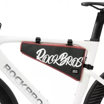Rockbros G008 Flash Journey kolesarska torba za okvir – XL, rdeča
