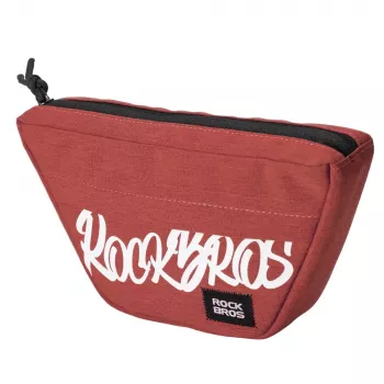 Rockbros G011 Flash Journey torba za krmilo – trapezna, rdeča