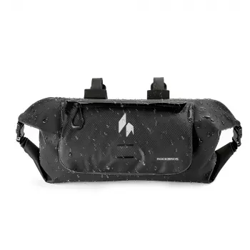 Rockbros AS-154 sprednja torba za krmilo, nepremočljiva, 8 L, črna
