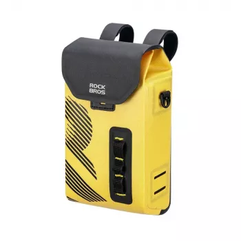 Rockbros AS-160 nepremočljiva torba za krmilo, 1,3 L, rumena