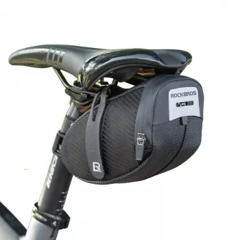 Rockbros B74 torba za sedež, 0,75 L, črna