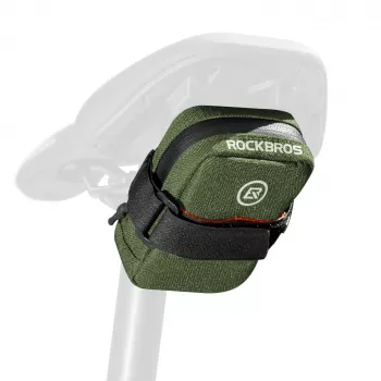 Rockbros F006 majhna torba za sedež, vojaško zelena