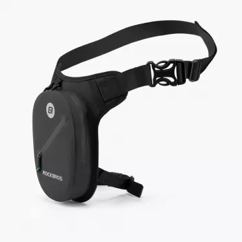 ROCKBROS AS-081 motociklistična torba za stegno, črna, 1 L
