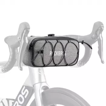 Rockbros TL001 ROAD TO SKY torba za krmilo 1,9L vodoodporna – siva