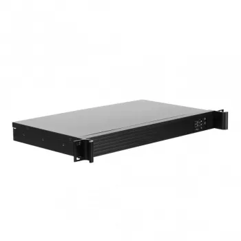 NETRACK NP5106 1U ohišje strežnika, Mini-ITX, 4x 3,5 inch vroča zamenjava, 2x 2,5 inch notranji, črno