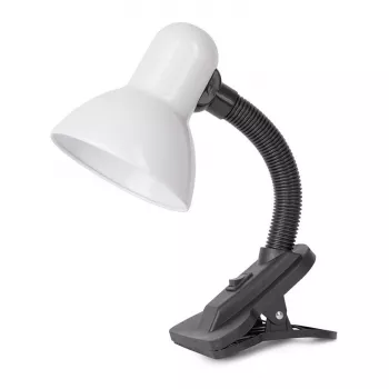Avide Basic Clipbar Max 60W pripeta namizna svetilka črna