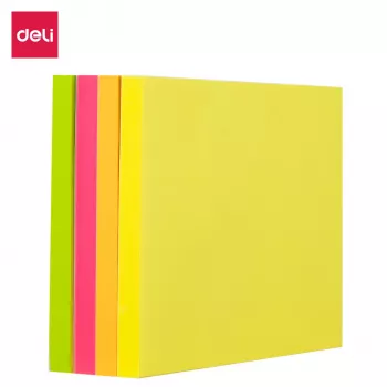 Deli Stick Up samolepilni listki EA03003 400 listov mešane barve 76x76 mm