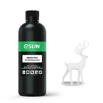 ESUN eResin-PLA bela 1kg smola za 3D tiskalnike 405nm UV LCD DLP
